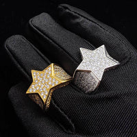 Diamond Star Ring - CRAZY DIAMOND DRIP