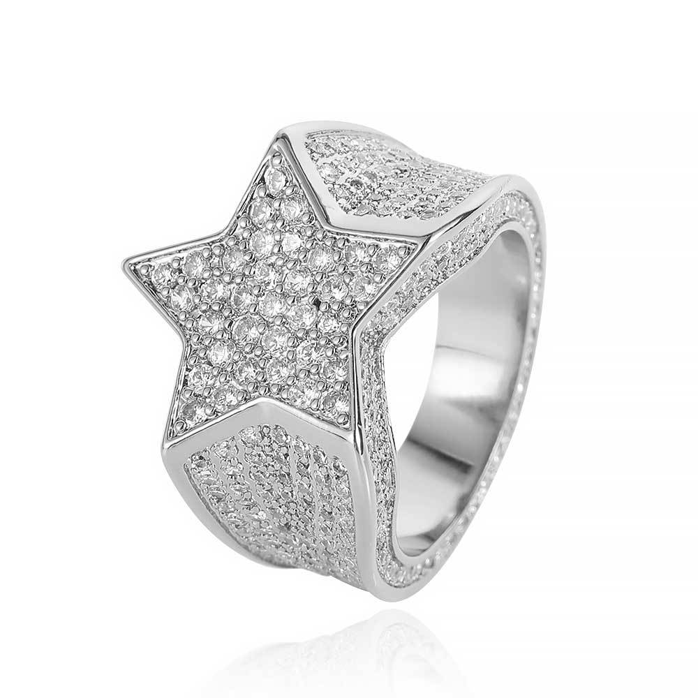 Diamond Star Ring