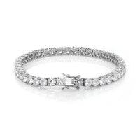 Diamond Tennis Bracelet - All Sizes - CRAZY DIAMOND DRIP