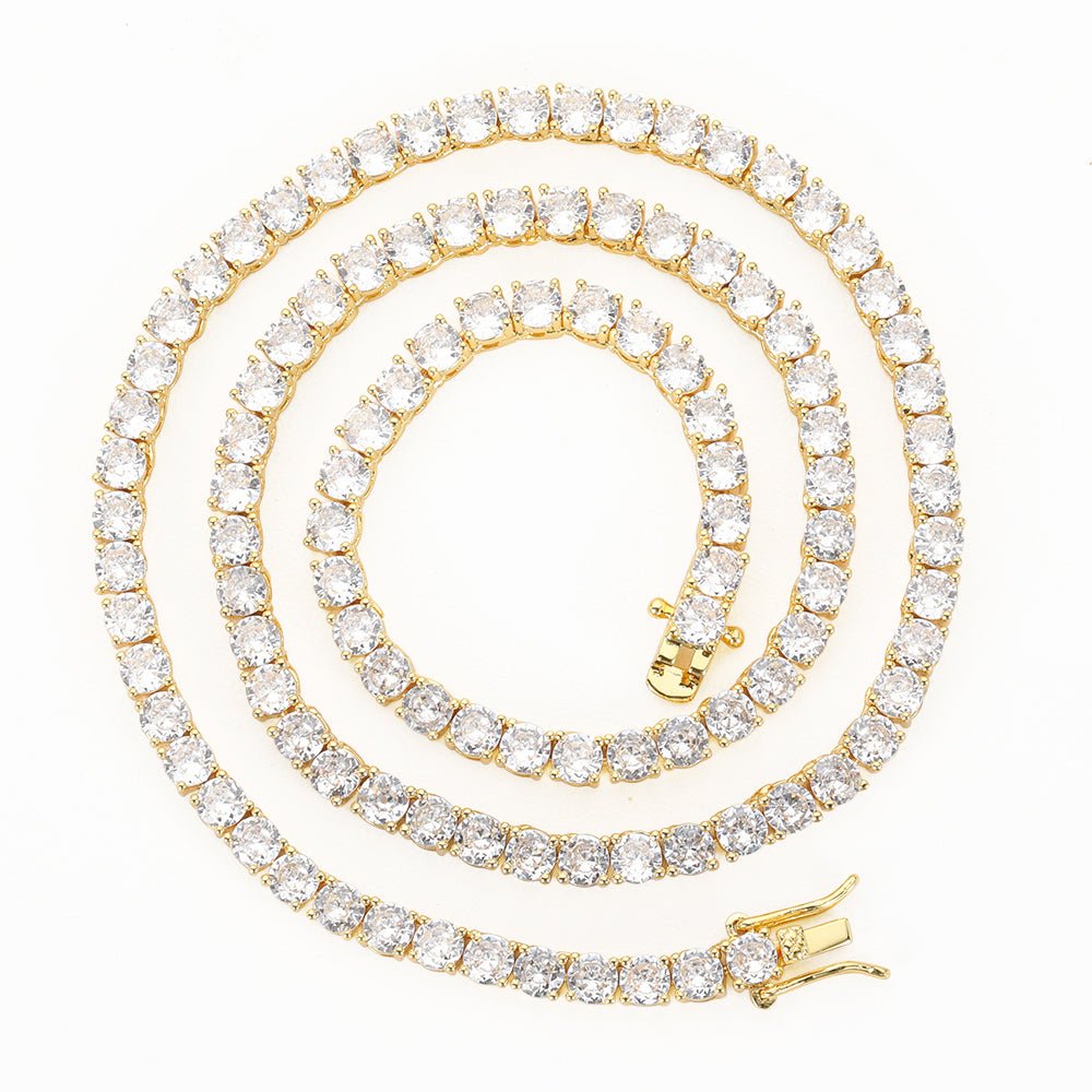 Diamond Tennis Necklace-All Sizes